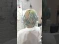 幻想的な色で作る可愛いデザイン!!ボブとデザインカラーも可愛いのよ #hairstyle