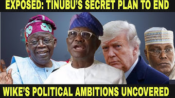 EXPOSED: TINUBU’S SECRET PLAN TO CRUSH WIKE’S POLITICAL AMBITIONS FOREVER