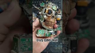 Turning electronic waste into ART!  #art #modelmaker