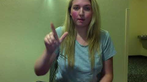 ASL video assignment #7