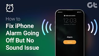 How to Fix iPhone Alarm Going Off But No Sound Issue | iPhone Alarm Not Working Properly?