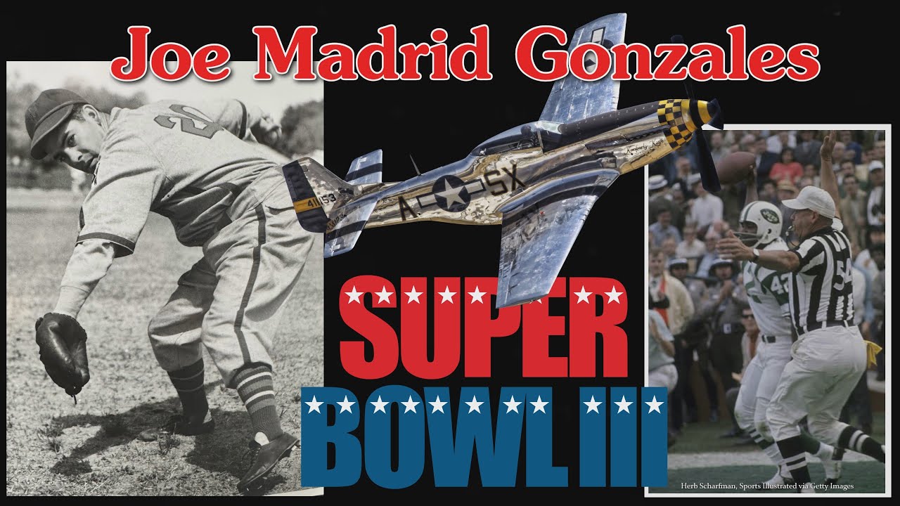 Jose Madrid Gonzales, MLB Baseball to Aviation to AFL & NFL Football Officiating in Super Bowl III