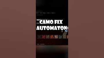 Automaton Camo Bug Fix Vanguard #shorts