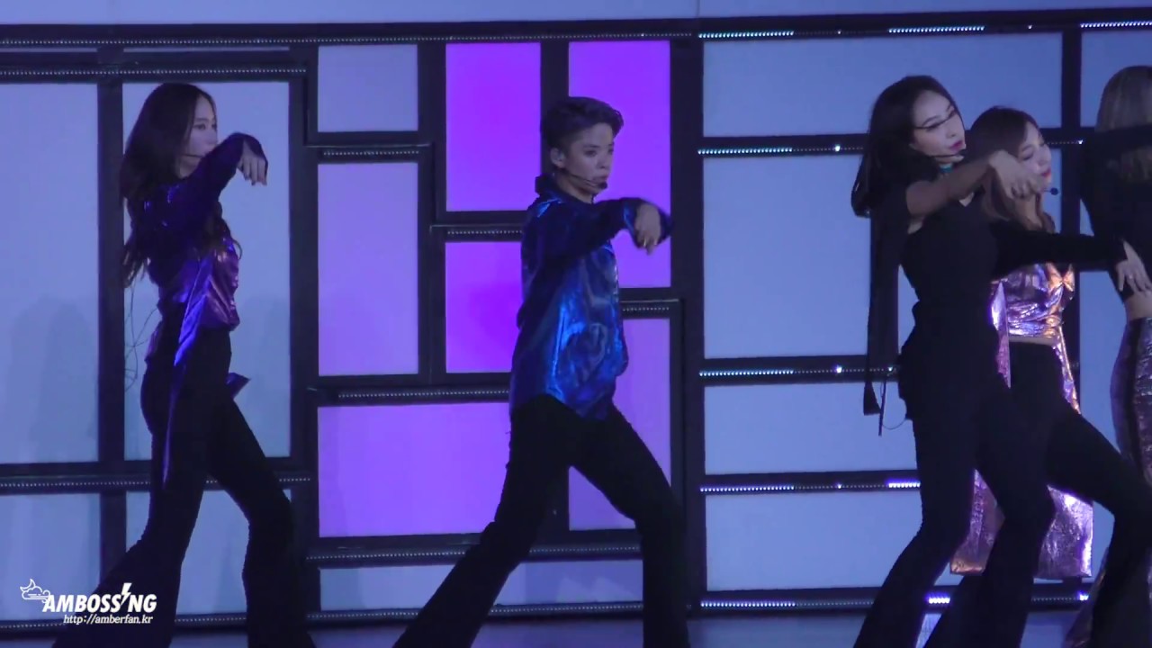 161102 Dimension 4 Encore 'Cash Me Out' 엠버 Amber focus fancam