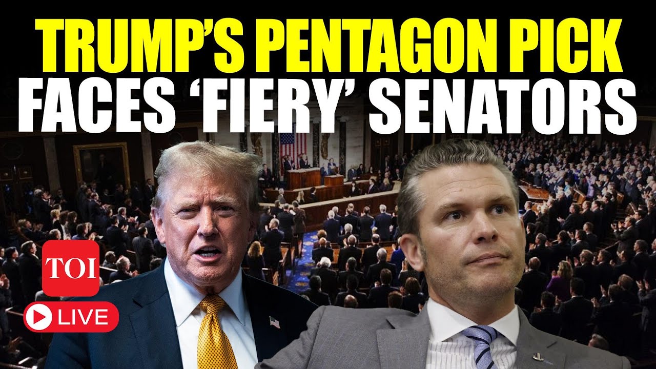 Pete Hegseth Testimony LIVE I Trump Cabinet Confirmation Hearing Amid ...