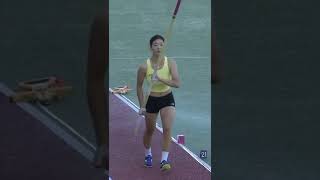 Korean women's Pole Jumping_ Charming Bae Hanna