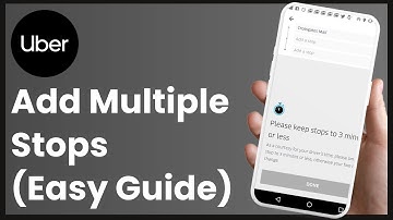 How to Do Multiple Stops in Uber !