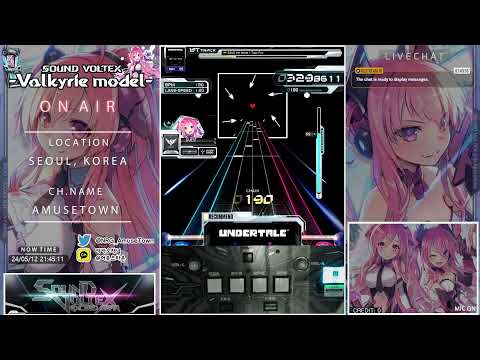 [AmuseTown] SDVX -Valkyrie model- Live stream @Amusetown