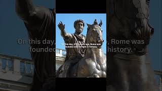 April 21st marks the foundation of ROME #history #romanempire #civilization