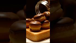 Boston Cream Doughnuts Spread on Toast!🍩 #ai #asmr #food #aiasrm #dessert