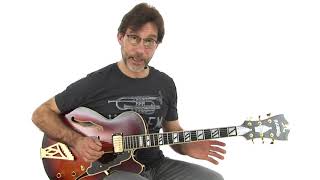 Jazz Blues Guitar Lesson - Track 2 Bb Blues: Three Lick Ideas Demo - Frank Vignola