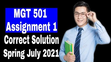 MGT 501 Assignment 1 Solution / Correct Solution 💯/ Spring July 2021/ Human resource management / VU