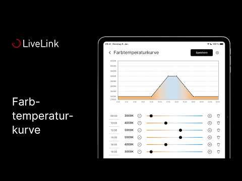 TRILUX LiveLink ONE – How to: Farbtemperaturkurven erstellen
