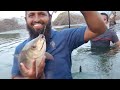 Rohu Fishing|Catching The Rohu Fish Fishing Rod Was Broken|Catching The Rohu Fishes In Krishna River