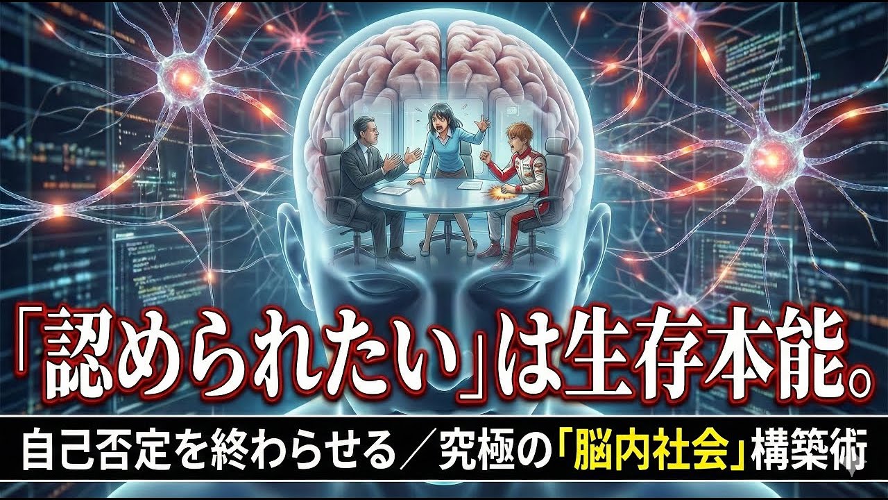 「認められたい」は生存本能。自己否定を終わらせる究極の「脳内社会」構築術