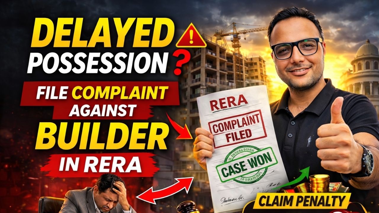 How to file complaint in RERA Gurgaon | File complaint against builder (video lesson)
