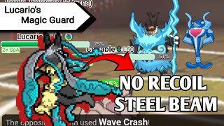 MAGIC GUARD MEGA LUCARIO Z WITH STEEL BEAM IS A MUST TO TRY