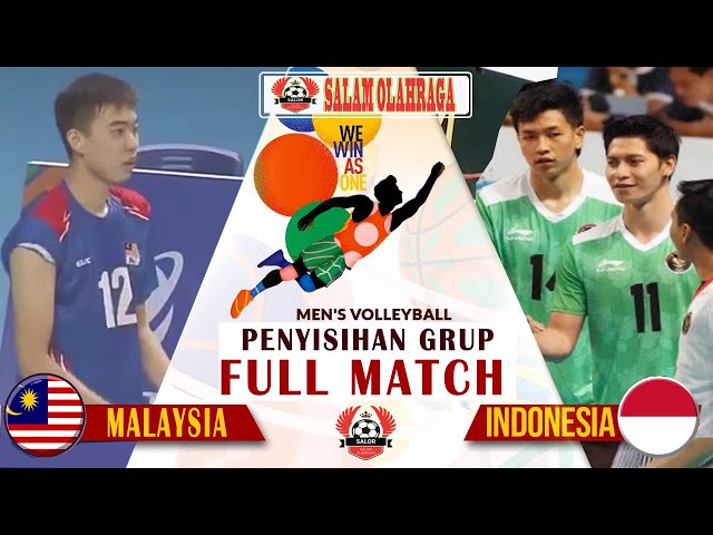 Indonesia Vs Malaysia ( 3 - 0 ) Full Match HD | Volley ball putra | Sea Games 31| Penyisihan Grup A class=