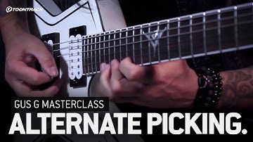 Gus G Metal Month Masterclass: Lesson 3 – Alternate Picking