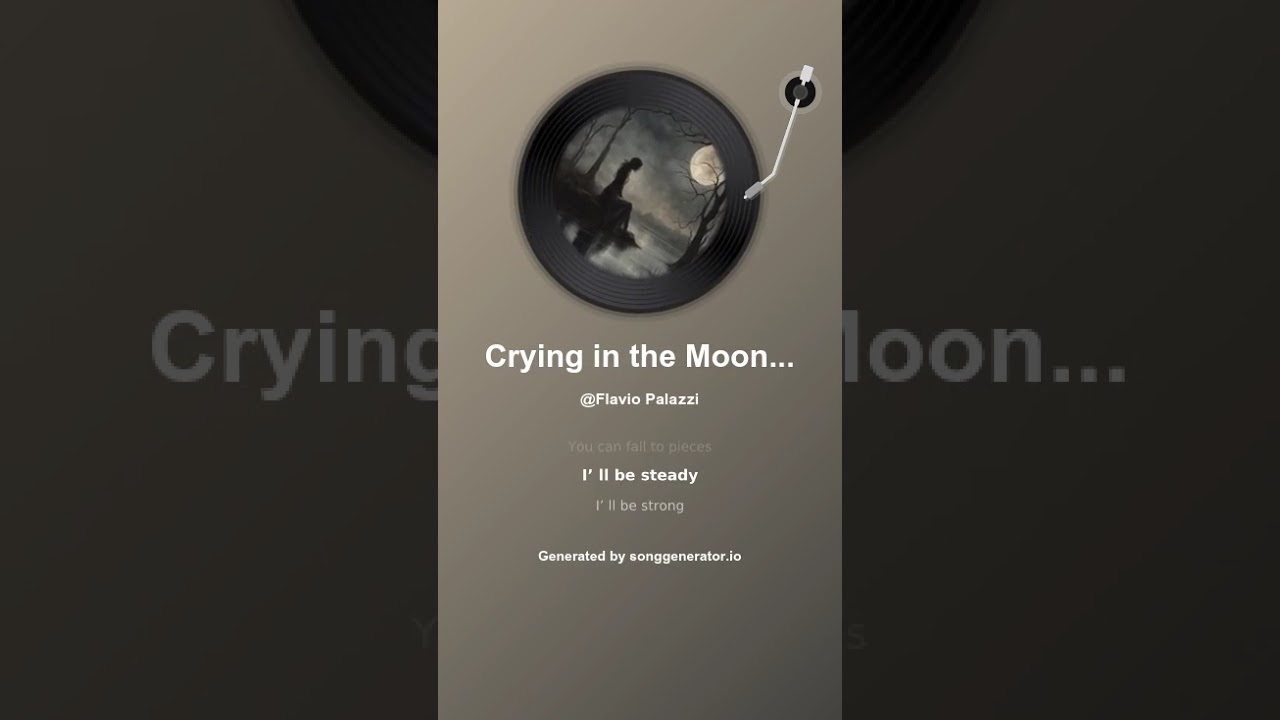 Crying in the Moonlight