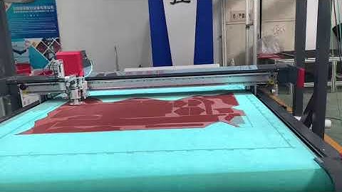 genuine leather cutting machine with projector & CCD