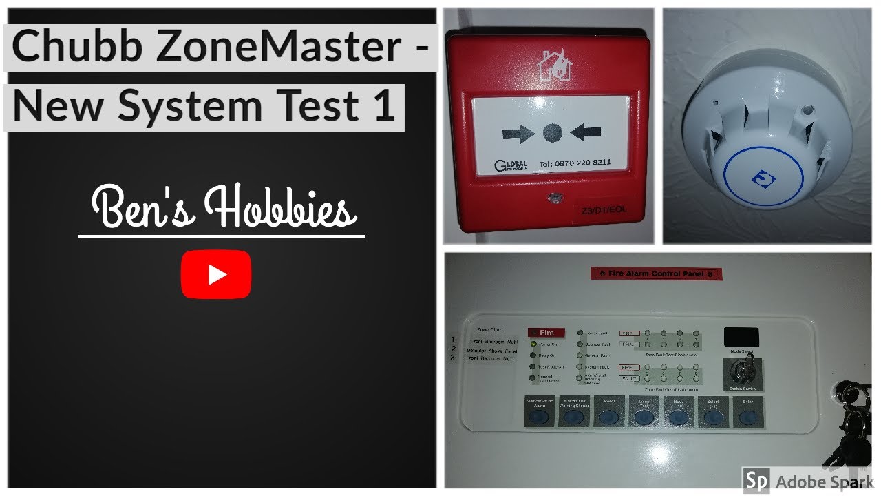 Chubb ZoneMaster New System Test 1 YouTube Chubb ZoneMaster New System Test 1 YouTube