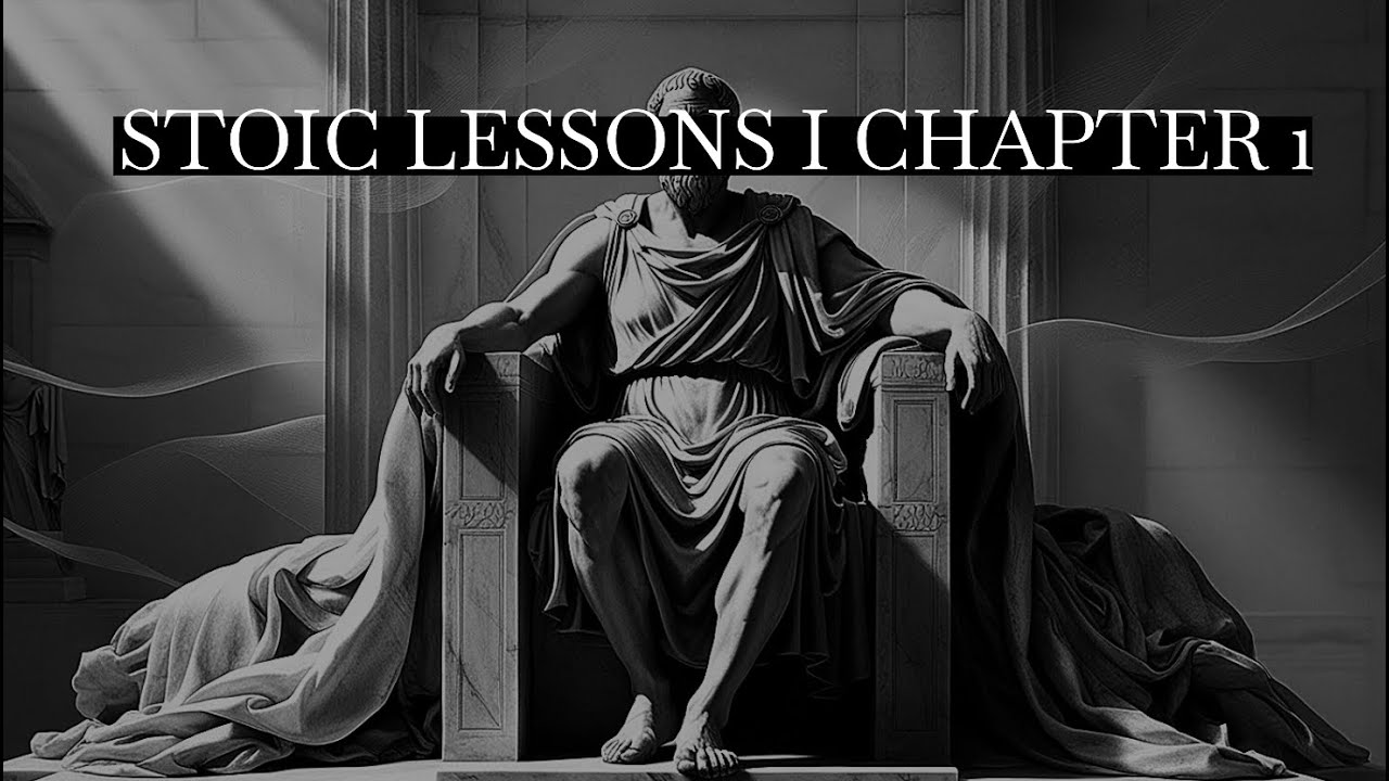 Stoic Lessons I Transform Your Life Toda: Chapter I - YouTube