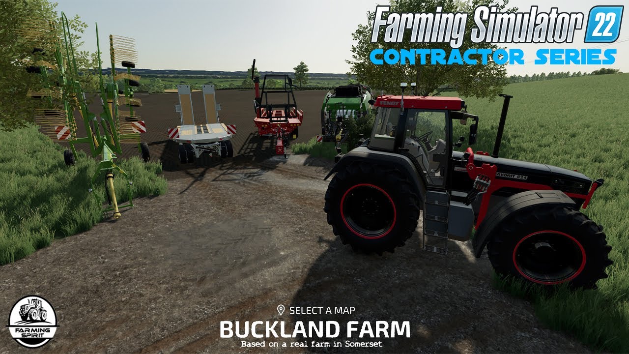 The New Contractor Series on BuckLand Farm Farming Simulator 22 YouTube