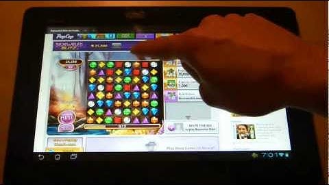 Asus Transformer Prime (TF201, TF300, TF700) Request Video 1: Flash Game Test