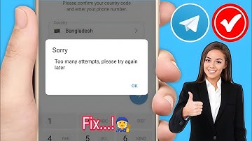 Fix Telegram Too Many Attempts PleaseTry Again Later Error