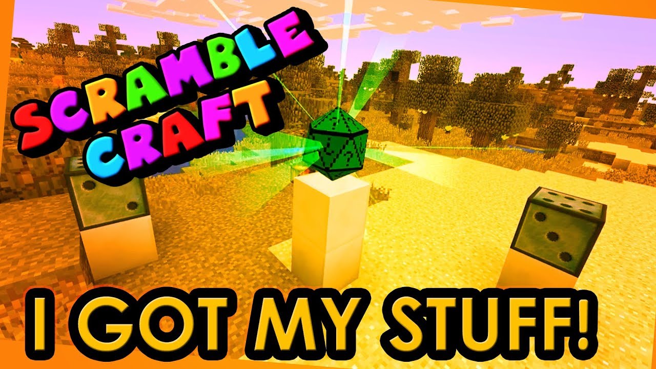 MYSTERY DISCO BALL!? - Scramble Craft (Minecraft) - YouTube