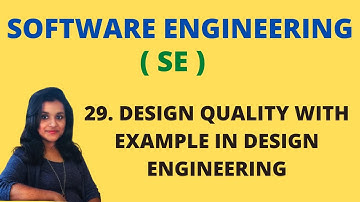 29 Design Quality in Design Engineering with Example |SE|