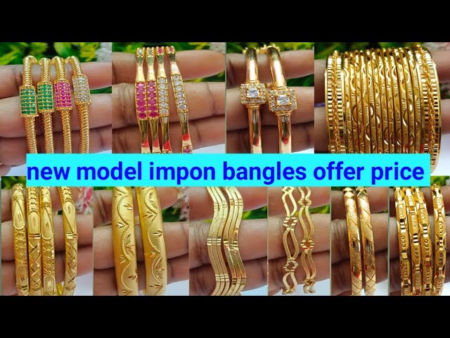 necklace # combo #micro gold # bangles # semi bridal #AD Stone # AD bangles  # ring # AD Earings Images • ᎡᎫͲ ᏴᎬᎪႮͲᎽ ՏᎻϴᏢ (@thamizudeen786) on ShareChat