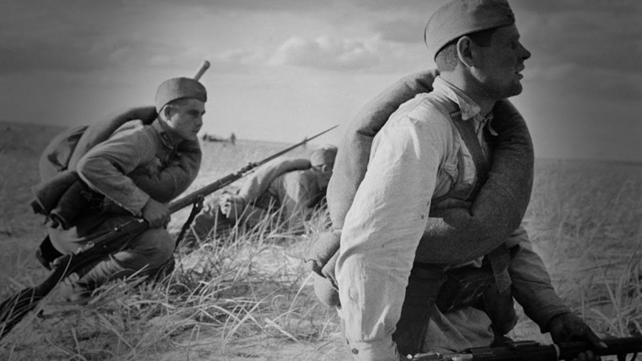 Song of the 52nd Division - Песня 52-й дивизии - Soviet Song - YouTube