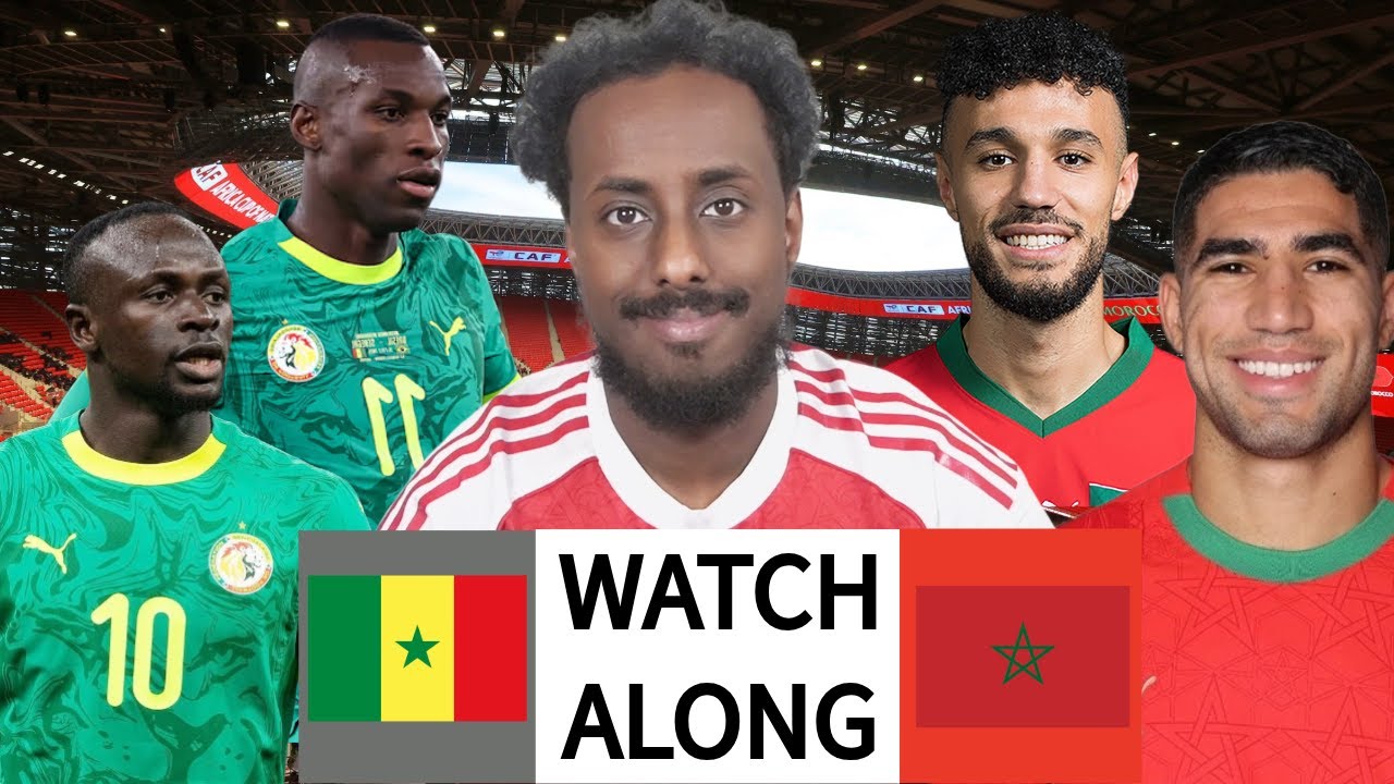 SENEGAL VS MORROCO LIVE WATCHALONG | AFCON FINAL WATCHALONG