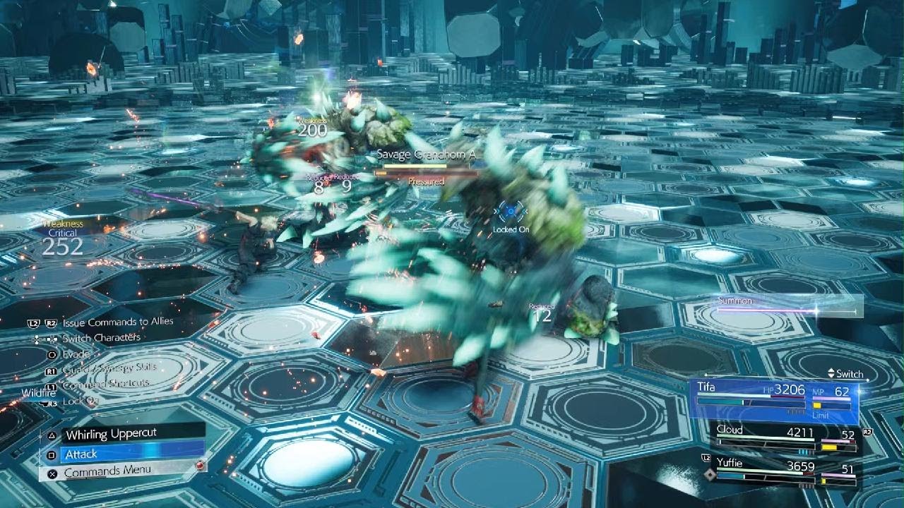 FF7 Rebirth - Gongaga Battle Intel: Distant Tremors Dynamic Difficulty