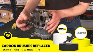 How to Replace the Carbon Brushes on a Washing Machine (Hoover)