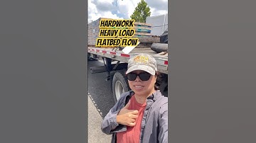 FLATBED Life: Securing the Load Under the Summer Sun ☀️