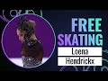 Loena HENDRICKX (BEL) | Women Free Skating | Kaunas 2024 | #EuroFigure image