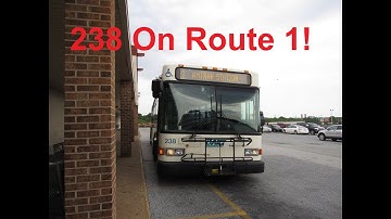 NeoplanDude | DART 2008 Gillig Advantage #238 On Route 1, To Tri State Mall!