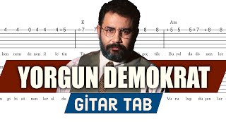 Ahmet Kaya - Yorgun Demokrat - Gitar Tab