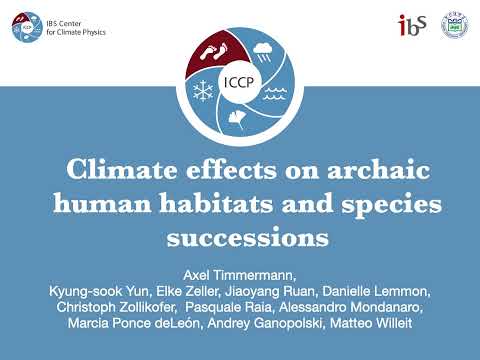 Climate effects on archaic human habitats and species successions