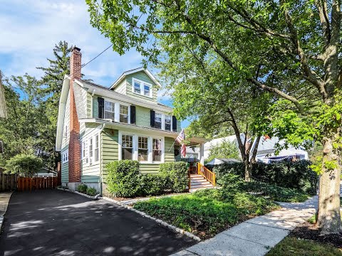 96 Brighton Avenue, Glen Ridge, NJ home video tour