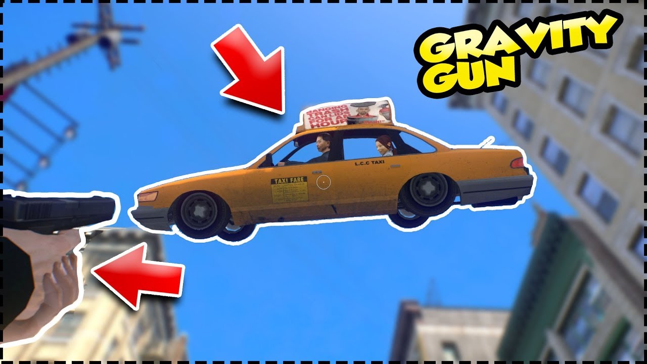 GTA 4 Fun with GRAVITY Gun - Euphoria Ragdoll - YouTube