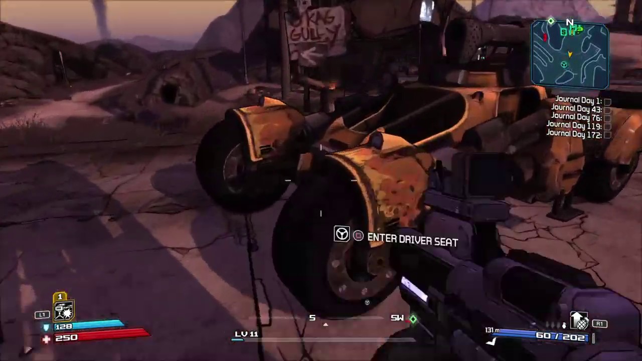 borderlands goty: hidden journal: the arid badlands mission