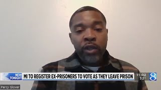 Michigan will register prisoners to vote as they leave lockup