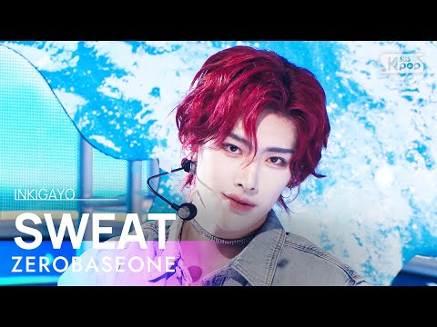 ZEROBASEONE 제로베이스원 SWEAT 인기가요 Inkigayo 20240428 