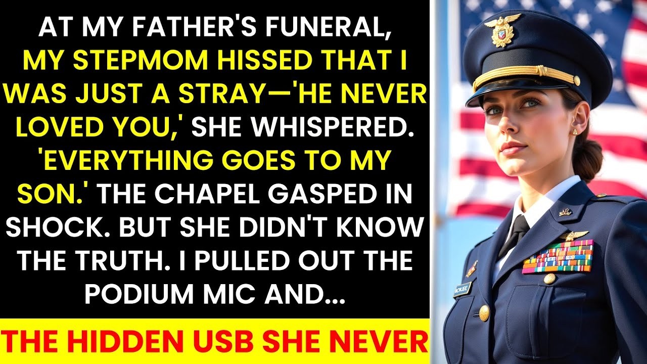 At My Dad's Funeral, My Stepmom Said I Was Adopted—So I Used a Hidden USB to Strip Her of Everything
