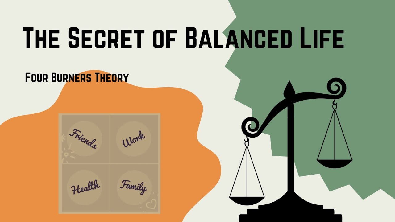 The Four Burners Theory: Balancing Life's Priorities - YouTube