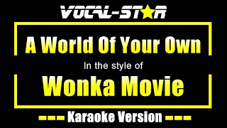 A World Of Your Own - Wonka Movie | Karaoke Song With Lyrics